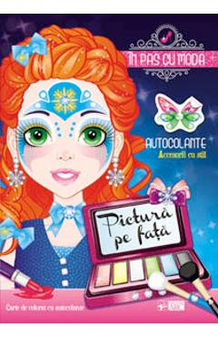 Coperta cărții 'În pas cu moda: Pictura pe față'