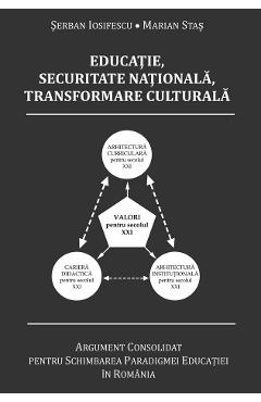 Poza produsului Educatie, securitate nationala, transformare culturala - Serban Iosifescu, Marian Stas
