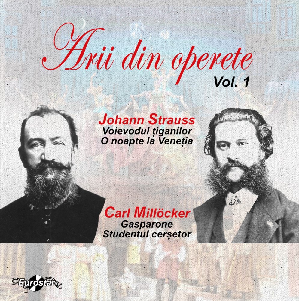 CD Arii din operete vol.1 - Strauss, Millocker