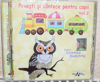 CD Povesti si cantece pentru copii vol.2 - Cristina Dumitriu