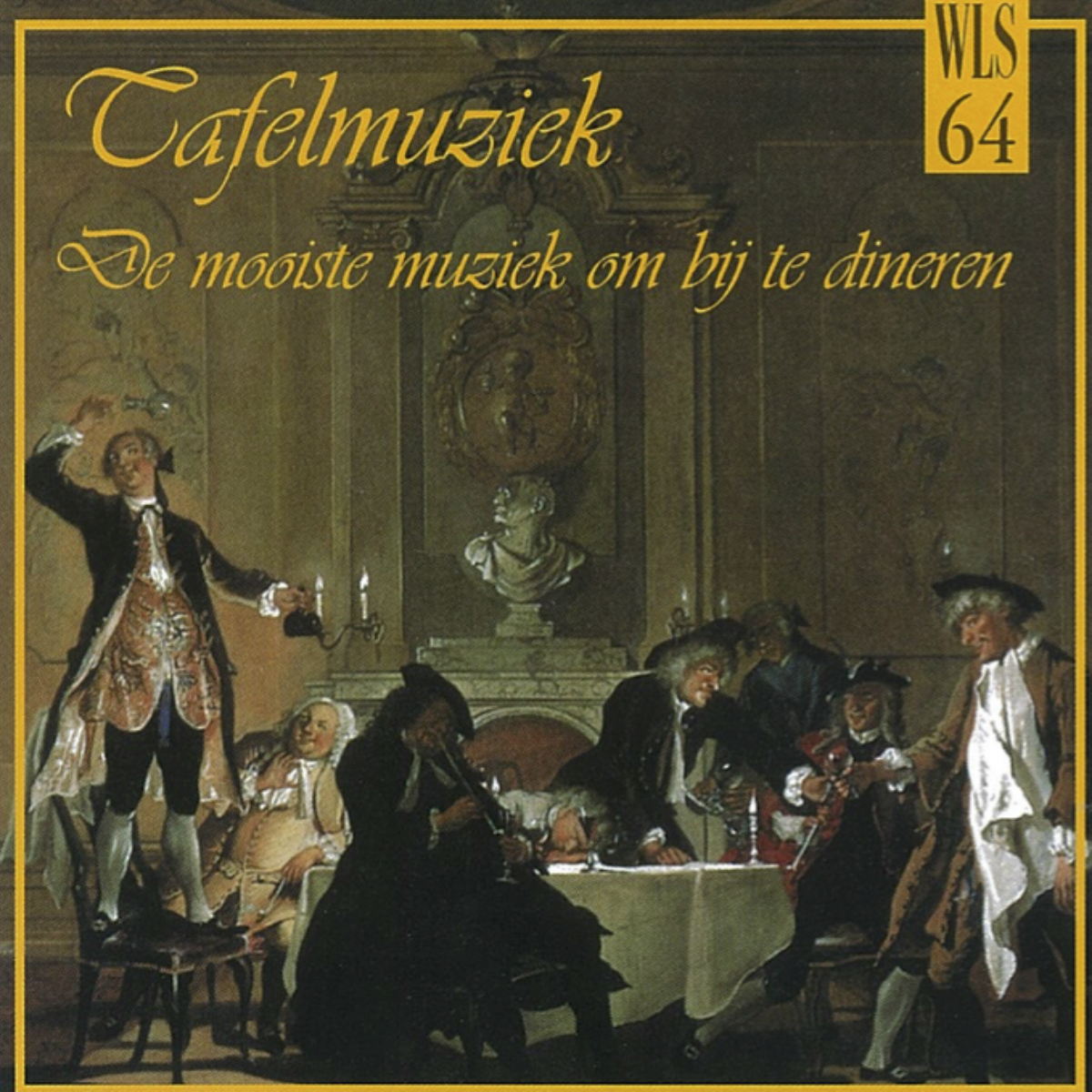 CD Telemann - Tafelmuziek, De mooiste muziek om bij te dineren