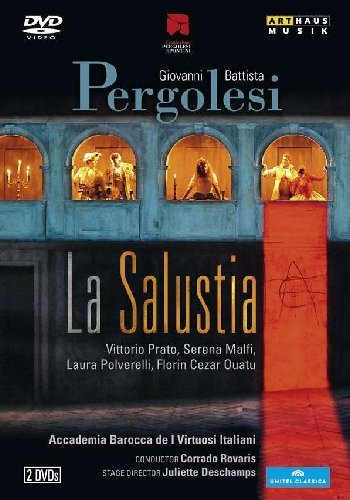 DVD Pergolesi - La salustia - Vittoria Prato, Serena Malfi, Cezar Ouatu, Laura Polverelli