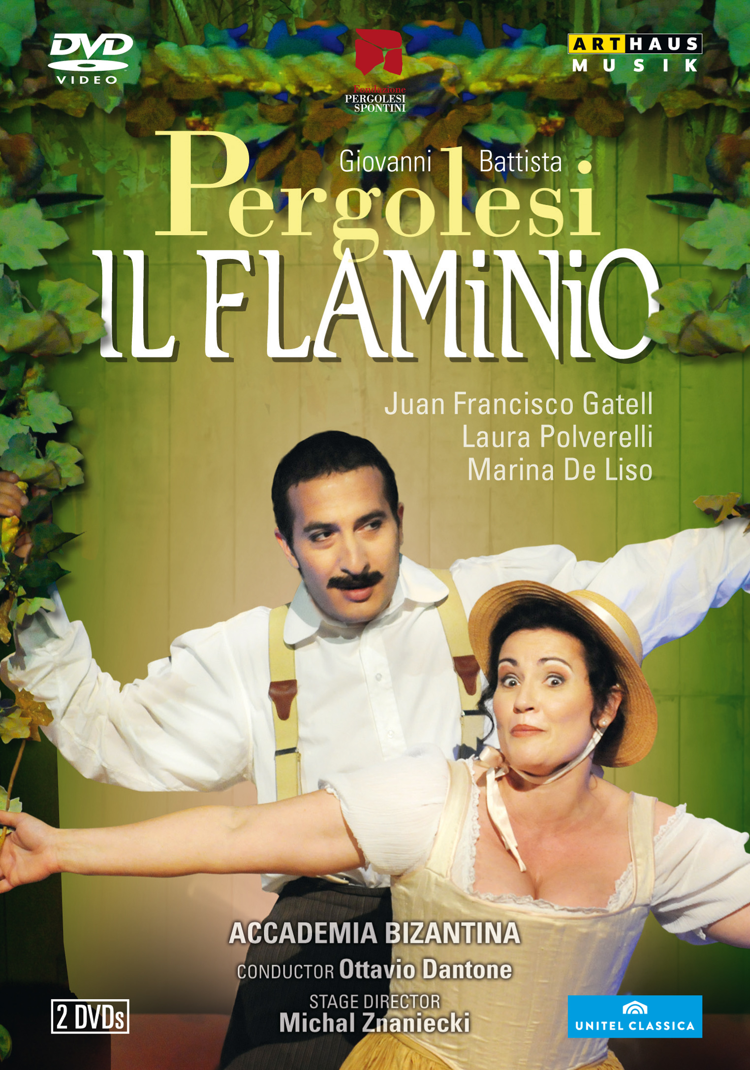 DVD Pergolesi - Il flaminio - Juan Francisco Gatell, Laura Polverelli, Marina De Liso