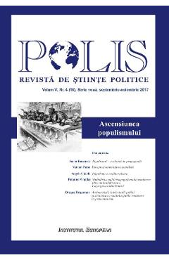 Poza produsului Polis Vol. V, Nr. 4 (18) Serie Noua, Septembrie-Noiembrie 2017
