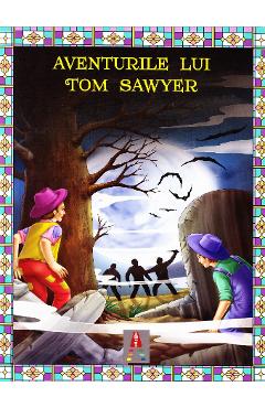 Coperta cărții 'Aventurile lui Tom Sawyer'
