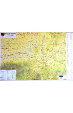 Poza produsului Harta de perete Judetul Brasov