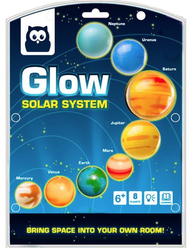 Glow Solar System. Sistemul Solar fosforescent