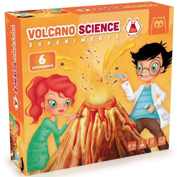 Volcano Science Experiments. Joc de experimente stiintifice cu vulcani