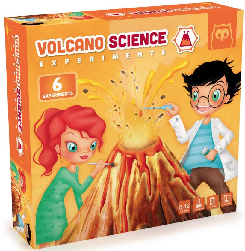 Volcano Science Experiments. Joc de experimente stiintifice cu vulcani