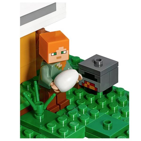 Lego Minecraft. Cotetul de gaini