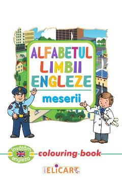 Poza produsului Alfabetul limbii engleze: Meserii (Colouring Book)