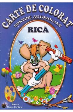 Poza produsului Carte de colorat: Rica