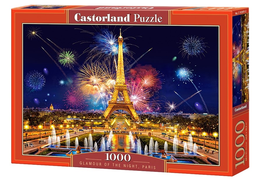 Puzzle 1000 - Glamour of the Night, Paris