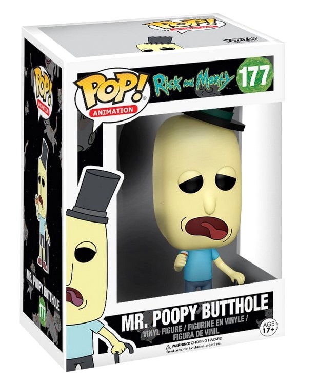 Funko Pop! Rick and Morty - Mr. Poopy Butthole