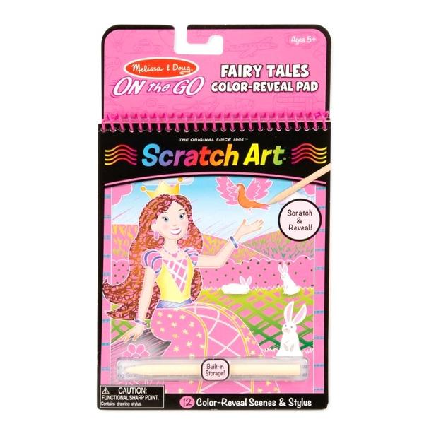 Scratch art, Fairy Tales. Carnet de desen prin razuire, Povesti cu zane