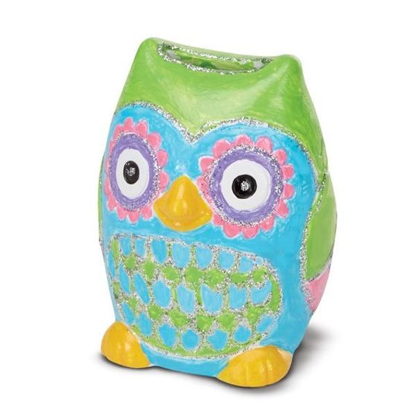 Owl bank. Pusculita de decorat Bufnita