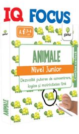 IQ Focus - Animale. Nivel Junior 3-4 ani