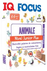 IQ Focus - Animale. Nivel Junior Plus 4-5 ani