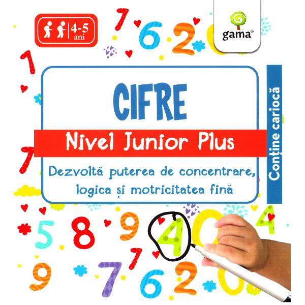 IQ Focus - Cifre. Nivel Junior Plus 4-5 ani