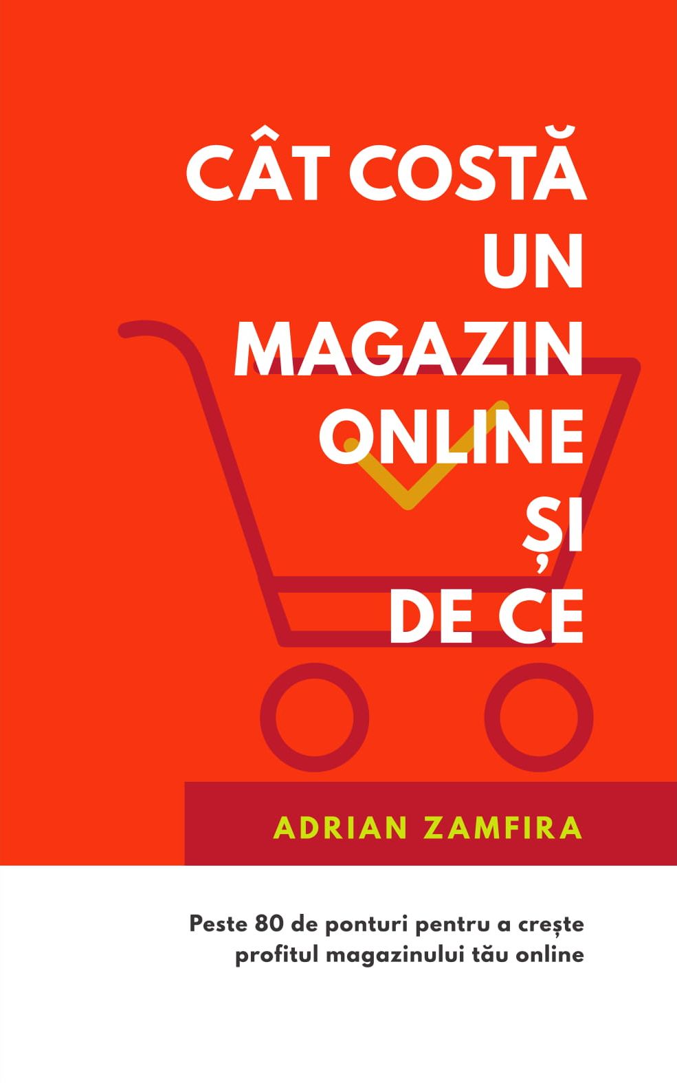 Cat costa un magazin online si de ce - Adrian Zamfira