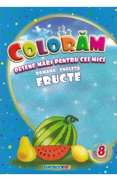 Poza produsului Coloram desene mari pentru cei mici: Fructe