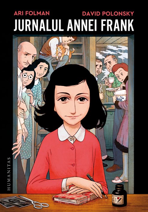 Jurnalul Annei Frank. Adaptare grafica - Ari Folman, David Polonsky