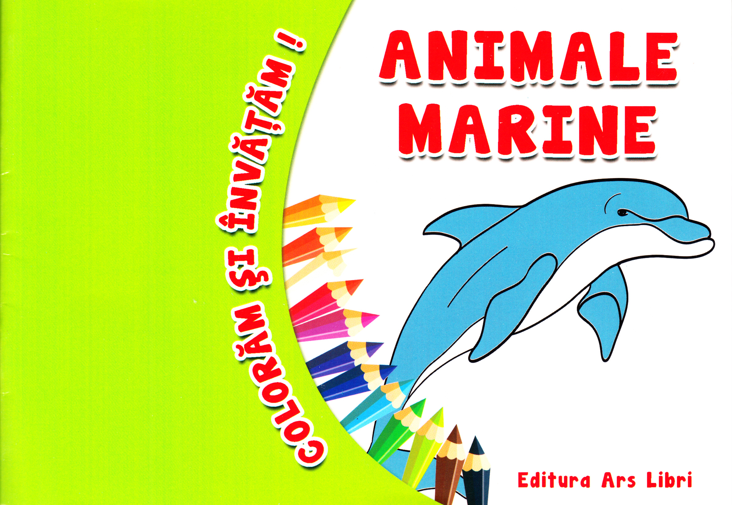 Animale marine - Coloram si invatam!