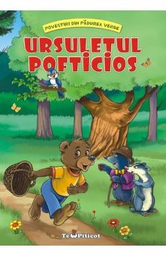 Coperta cărții 'Ursuletul pofticios - Claudia Cojocaru'