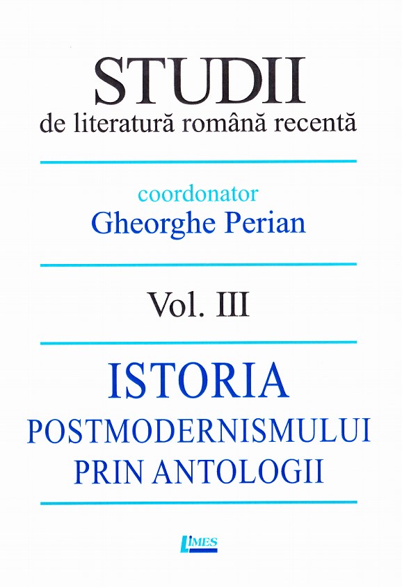 Studii de literatura romana recenta Vol.3 - Gheorghe Perian