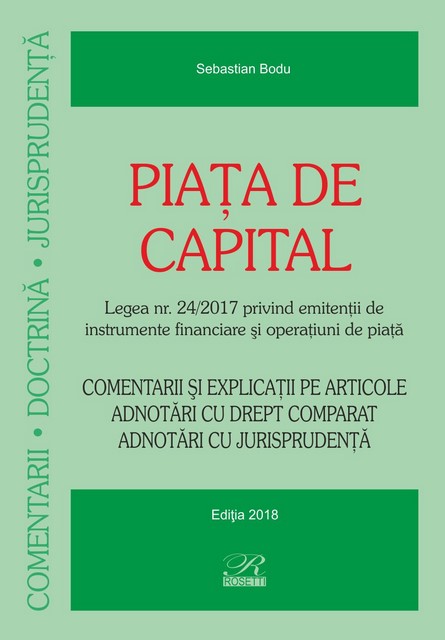Piata de capital - Sebastian Bodu