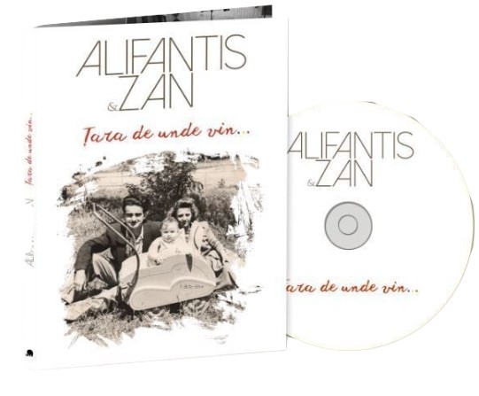 CD + CARTE Nicu Alifantis & Zan - Tara de unde vin