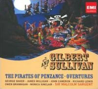 2CD Gilbert and Sullivan - The pirates of Penzance, Overtures