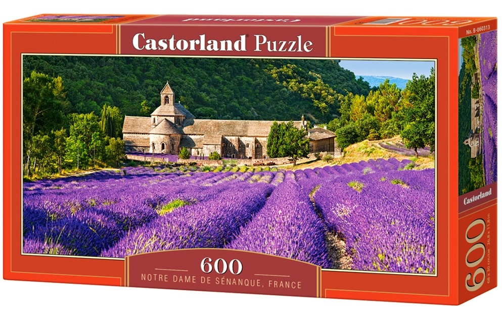 Puzzle 600. Notre-Dame de Senanque, France