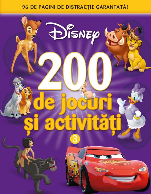 Disney - 200 de jocuri si activitati Vol.3