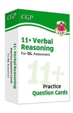 Coperta cărții 'New 11+ GL Verbal Reasoning Practice Question Cards - Ages 1 -'
