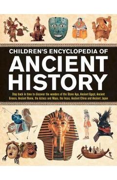Coperta cărții 'Children's Encyclopedia of Ancient History - Philip Steele'