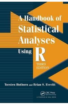 Coperta cărții 'Handbook of Statistical Analyses using R - Torsten Hothorn'
