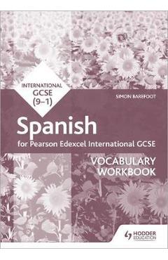 Poza produsului Pearson Edexcel International GCSE Spanish Vocabulary Workbo -  