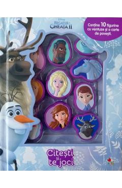 Disney. Regatul de gheață II. Citești și te joci (conține 10 figurine cu ventuze)