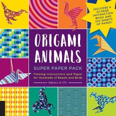 Origami Animals Super Paper Pack -  