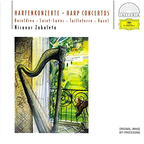 CD Harp concertos: Boieldieu, Saint-Saens, Tailleferre, Ravel