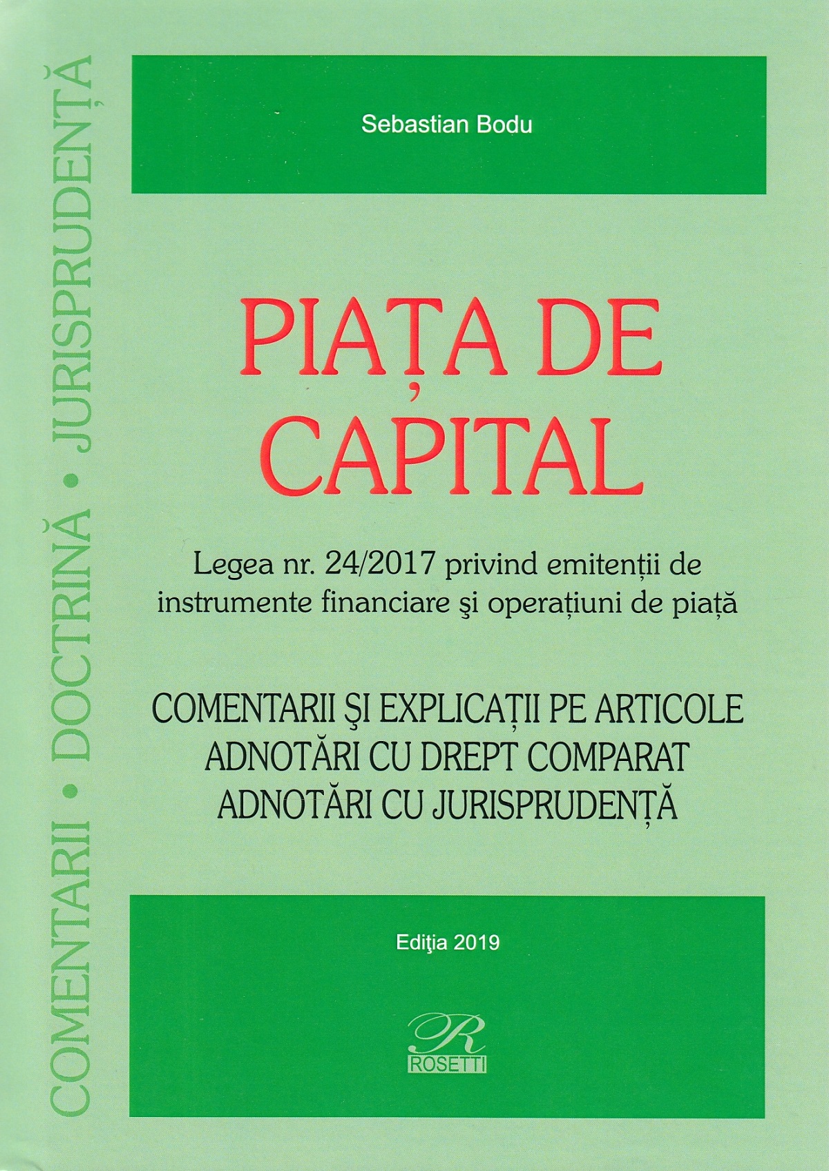Piata de capital - Sebastian Bodu