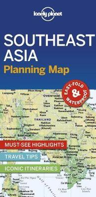 Lonely Planet Southeast Asia Planning Map -  