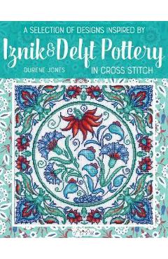 Poza produsului Selection of Designs Inspired by Iznik and Delft Pottery in - Duren Jones