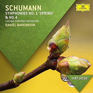 CD Schumann - Symphonies no.1 Spring & no.4 - Chicago Symphony Orchestra - Daniel Barenboim