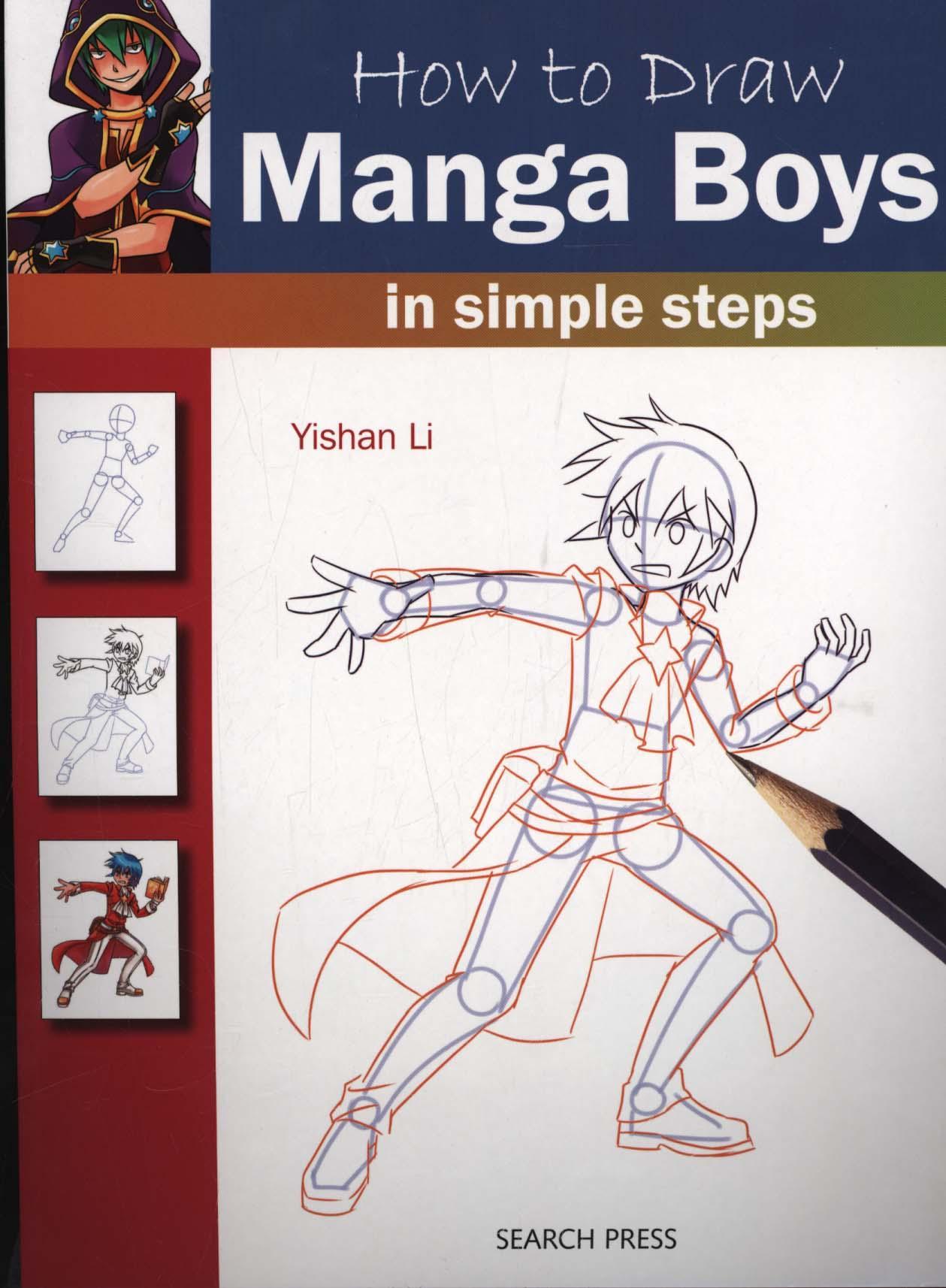 How to Draw: Manga Boys - Yishan Li