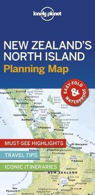 Lonely Planet New Zealand's North Island Planning Map -  
