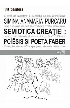 Coperta cărții 'Semiotica creației - Simina Anamaria Purcaru'
