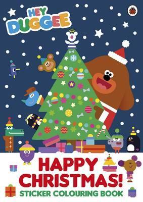 Hey Duggee: Happy Christmas! Sticker Colouring Book -  