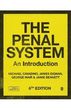Coperta cărții 'Penal System - Mick Cavadino'
